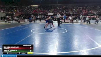 145 lbs Cons. Round 1 - Aaron Johnson, Couer D Alene vs Samuel Gonzalez, Sunnyside