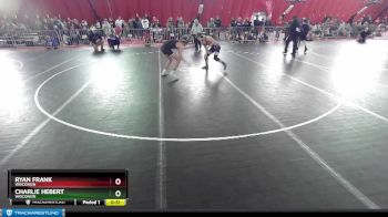 132 lbs Cons. Round 2 - Ryan Frank, Wisconsin vs Charlie Hebert, Wisconsin