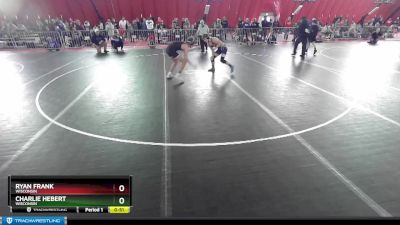 132 lbs Cons. Round 2 - Ryan Frank, Wisconsin vs Charlie Hebert, Wisconsin