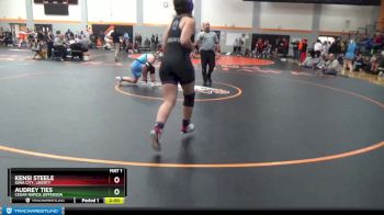 170 lbs Cons. Semi - Audrey Ties, Cedar Rapids Jefferson vs Kensi Steele, Iowa City, Liberty