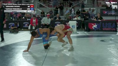 61 kg Semis - Benjamin Davino, OHIO RTC/ TMWC vs Nathan Tomasello, LVWRTC/ TMWC