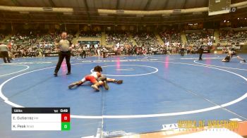 58 lbs Round Of 32 - Ezequiel Gutierrez, RedWave Wrestling vs Kymani Peak, Ready RP Nationals