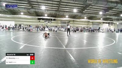 61 lbs Round Of 16 - Dixie Beasley, Blackman Wrestling vs Abhisri Vatti, Savage House Wrestling Club