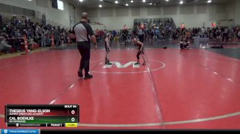 45 lbs Semifinal - Theseus Yang-Elson, Summit Wrestling Academy vs Cal Boehlke, No Nonsense