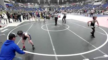 62 lbs Consolation - Keen Huston, High Plains Thunder vs Bradley Alarid, Duran Elite