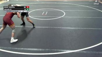 184 lbs Round 2 (6 Team) - Callan Ivy, Quincy vs Brady Westall, Northern State