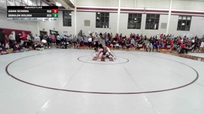 120 lbs Round Of 16 - Aidan Schirra, Providence Day School vs Zebulon Bolden, DeMatha Catholic