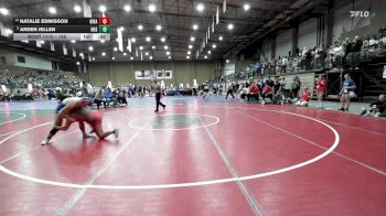 155 lbs Cons. Round 6 - Arden Jellen, Rogers vs Natalie Edmisson, Nixa