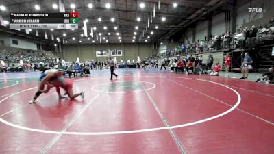 155 lbs Cons. Round 6 - Arden Jellen, Rogers vs Natalie Edmisson, Nixa