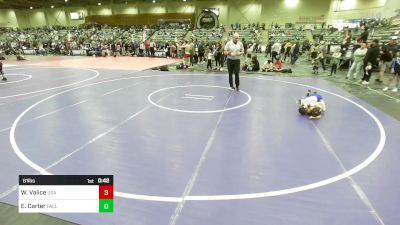 61 lbs Consi Of 8 #1 - Waylan Valice, USA Gold vs Ethan Carter, Fallon Outlaws WC