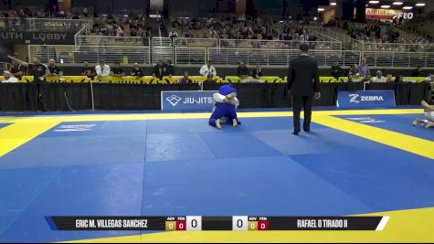 Rafael O Tirado II vs Eric M. Villegas Sanchez 2025 Pan Jiu Jitsu IBJJF Championship