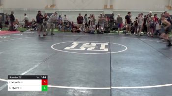 85-S lbs Round Of 32 - Jonah Morello, SC vs Bryce Myers, OH