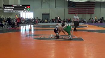 133 lbs Cons. Round 4 - Gavyn Grim, Wilmington vs Nolan Frye, Mount Union