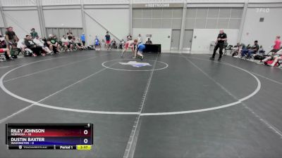 165 lbs Round 3 (8 Team) - Riley Johnson, Nebraska vs Dustin Baxter, Washington