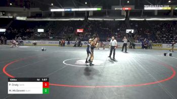 106 lbs Quarterfinal - Porter Craig, Camas vs Marc Anthony McGowen, Blair Academy