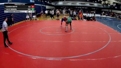 184 lbs Champ. Round 1 - Jack Wendel, York (pa) vs Ganon Smith, Elizabethtown