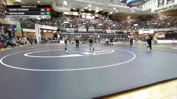 140 lbs Champ. Round 1 - Naomi Pearson, Sabetha Hs vs Aidyen Kerr, Stockton HS