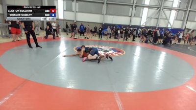 115 lbs Quarters - Clayton Sullivan, Askeo International Mat Club vs Chance Shirley, COBRA ALL-STARS / Cobra Wrestling Systems LLC