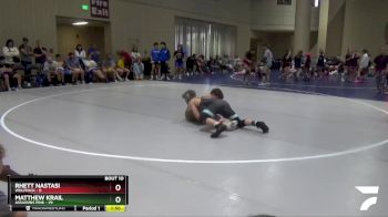 138 lbs Round 4 (6 Team) - Matthew Krail, Assassins Pink vs Rhett Nastasi, Wolfpack