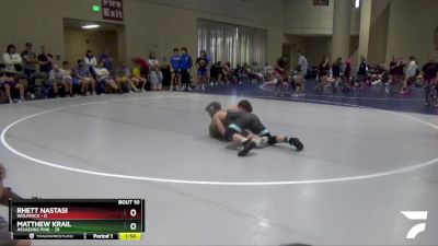 138 lbs Round 4 (6 Team) - Matthew Krail, Assassins Pink vs Rhett Nastasi, Wolfpack