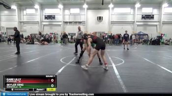 145 lbs Round 7 (10 Team) - Gabe Lilly, Gladiators vs Skyler King, Barnesville