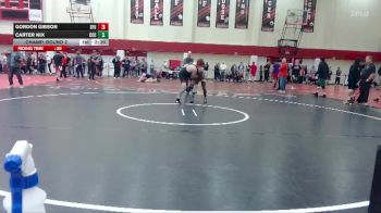 149 lbs Champ. Round 2 - Carter Nix, Clackamas Community College vs Gordon Gibson, Simon Fraser (B.C.)