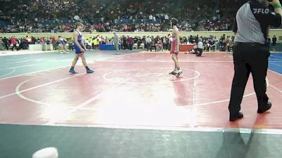 120 lbs Round Of 64 - Brody Alvarado, Westmoore vs Kale Quillin, Saint's Wrestling Club