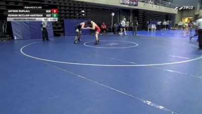 171 lbs Quarterfinal - Jayden Ruplall, Newtown vs Rowan McClain-Hartman, Huntingdon