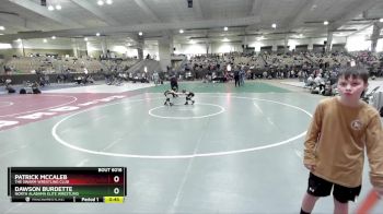 45 lbs Cons. Round 1 - Dawson Burdette, North Alabama Elite Wrestling vs Patrick McCaleb, The Swarm Wrestling Club