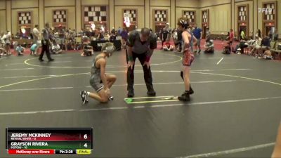 85 lbs Quarterfinals (8 Team) - Logan Barry, Revival White vs Dimitri Katsigiannis, M2TCNJ