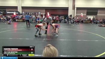 78 lbs Semifinal - Hunter Pierson, Contenders Wrestling Academy vs Peyton Boston, Backyard Brawlers