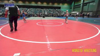 100 lbs 5th Place - June Smith, Silver State Wrestling Academy vs Emelina Anes, Team Selma