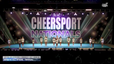 Nfinite Allstars - Revival [2026 L2 Junior - Small - A Day 2] 2026 CHEERSPORT National All Star Cheerleading Championship