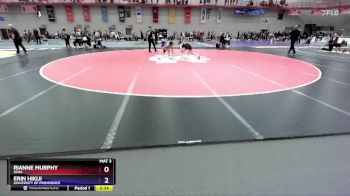 103 lbs 1st Place Match - Erin Hikiji, University Of Providence vs Rianne Murphy, Iowa