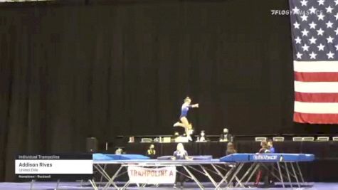 Addison Rives - Individual Trampoline, United Elite - 2021 USA Gymnastics Championships