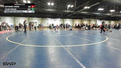 86-92 lbs 3rd Place - Nathaniel Heard, Texas Select Wrestling vs Caleb Frease, Crutchmer Wrestling