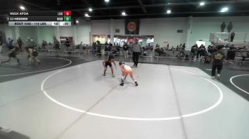 66 lbs 2nd Place - Hulk Afoa, Legends Of Gold LV vs Cj Hedden, Hughson WC