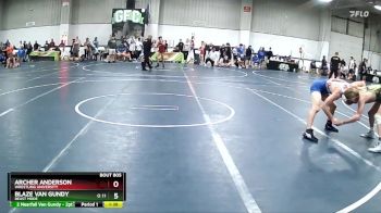 125 lbs Cons. Round 4 - Blaze Van Gundy, Beast Mode vs Archer Anderson, Wrestling University