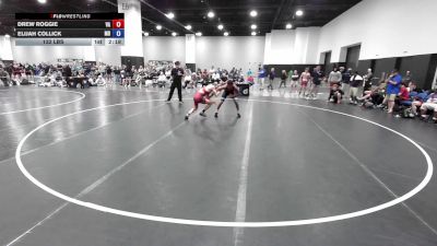 132 lbs Drew Roggie, Virginia vs Elijah Collick, Maryland