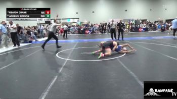 138 lbs Cons. Round 1 - Addrick Nelson, Jr. Panther vs Keaton Crane, MAC