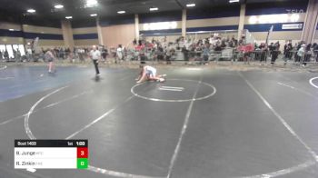 82 lbs Final - Beau Junge, Mtc vs Rylan Zinkin, The Empire