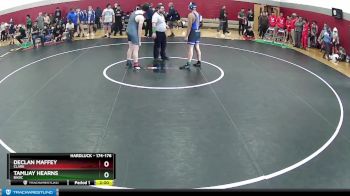 174-176 lbs 3rd Place Match - Tamijay Hearns, Basic vs Declan Maffey, Clark