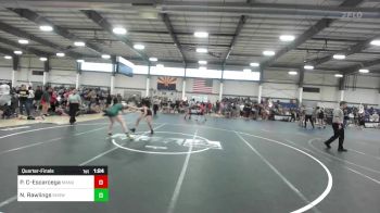 116 lbs Quarterfinal - Persephone Chavez-Escarcega, Manu WC vs Nelly Rawlings, Show Low