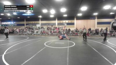 150 lbs Consi Of 64 #2 - Joshua Davila, Thorobred WC vs Gunner Pearce, East Valley WC