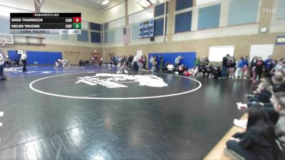 110lbs Cons. Round 3 - Helen Truong, Century (Girls) vs Bree Thornock, Kamiakin (Girls)