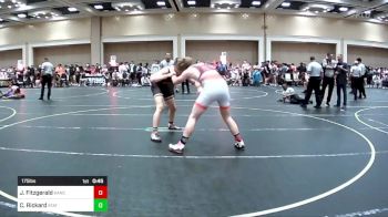 175 lbs Consi Of 32 #2 - Jimmy Fitzgerald, Rancho Buena Vista vs Calvin Rickard, Station Camp HS