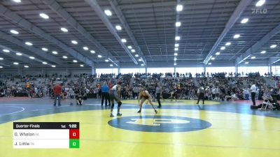 132 lbs Quarterfinal - Geoffrey Whelan, VA vs Jarvis Little, TN