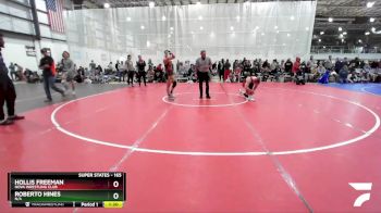 165 lbs Champ. Round 2 - Hollis Freeman, NOVA Wrestling Club vs Roberto Hines, N/A