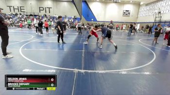 160 lbs Quarterfinal - Seldon Jenks, Uintah Wrestling vs Brooks Demary, Team Prestige