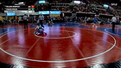 106 lbs Champ. Round 2 - Killian Dempsey, North Montana Wrestling CLub vs Chace Stock, Frenchtown Wrestling Club